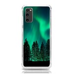 Aurora Northern Lights Phenomenon Atmosphere Sky Samsung Galaxy S20 6.2 Inch TPU UV Case Front