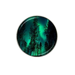 Aurora Northern Lights Celestial Magical Astronomy Hat Clip Ball Marker (4 pack)