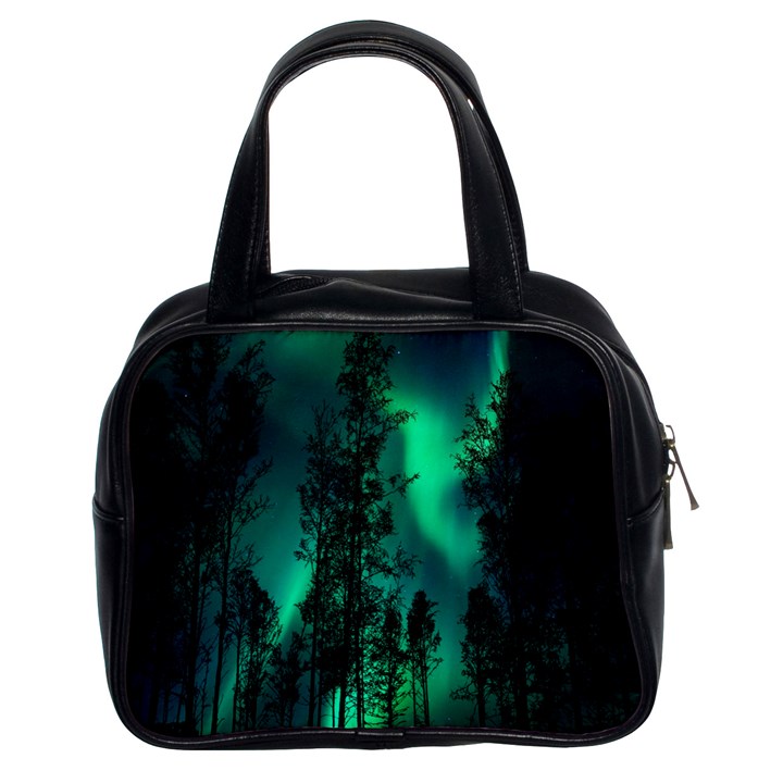 Aurora Northern Lights Celestial Magical Astronomy Classic Handbag (Two Sides)