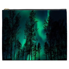 Aurora Northern Lights Celestial Magical Astronomy Cosmetic Bag (XXXL)