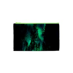 Aurora Northern Lights Celestial Magical Astronomy Cosmetic Bag (XS)