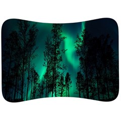 Aurora Northern Lights Celestial Magical Astronomy Velour Seat Head Rest Cushion