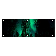 Aurora Northern Lights Celestial Magical Astronomy Banner and Sign 6  x 2 