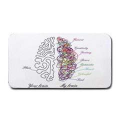 Neurodivergent Creative Smart Brain Medium Bar Mat by pakminggu