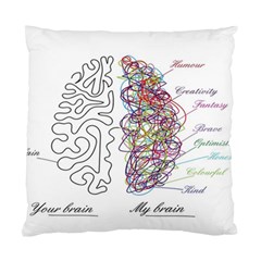 Neurodivergent Creative Smart Brain Standard Cushion Case (two Sides) by pakminggu