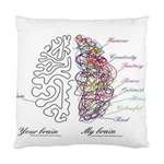 Neurodivergent Creative Smart Brain Standard Cushion Case (Two Sides) Front