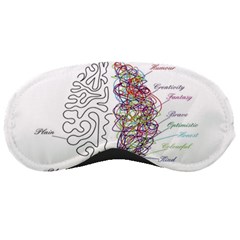 Neurodivergent Creative Smart Brain Sleeping Mask by pakminggu