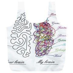 Neurodivergent Creative Smart Brain Full Print Recycle Bag (xl) by pakminggu