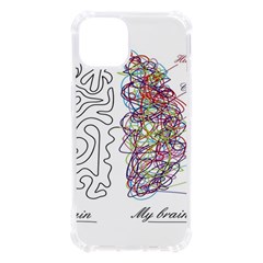 Neurodivergent Creative Smart Brain Iphone 13 Tpu Uv Print Case by pakminggu