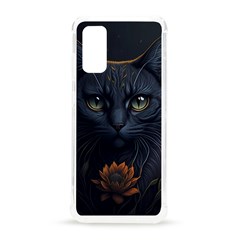 Art Cat Drawing Mammal Animal Feline Samsung Galaxy S20 6 2 Inch Tpu Uv Case by pakminggu