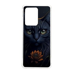 Art Cat Drawing Mammal Animal Feline Samsung Galaxy S20 Ultra 6 9 Inch Tpu Uv Case by pakminggu