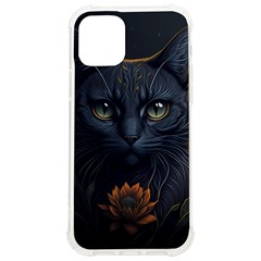 Art Cat Drawing Mammal Animal Feline Iphone 12/12 Pro Tpu Uv Print Case by pakminggu