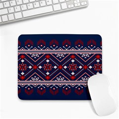 Ukrainian Folk Seamless Pattern Ornament Small Mousepad by pakminggu