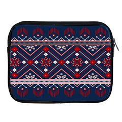 Ukrainian Folk Seamless Pattern Ornament Apple Ipad 2/3/4 Zipper Cases by pakminggu