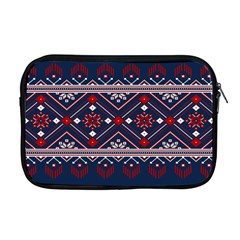 Ukrainian Folk Seamless Pattern Ornament Apple Macbook Pro 17  Zipper Case by pakminggu