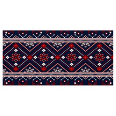 Ukrainian Folk Seamless Pattern Ornament Banner And Sign 8  X 4  by pakminggu