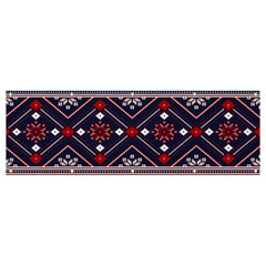 Ukrainian Folk Seamless Pattern Ornament Banner And Sign 12  X 4  by pakminggu