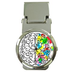 Brain Left Logic Language Science Money Clip Watches by pakminggu