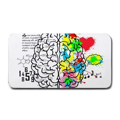 Brain Left Logic Language Science Medium Bar Mat by pakminggu