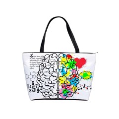 Brain Left Logic Language Science Classic Shoulder Handbag by pakminggu