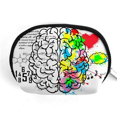 Brain Left Logic Language Science Accessory Pouch (medium) by pakminggu