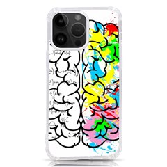 Brain Left Logic Language Science Iphone 14 Pro Max Tpu Uv Print Case by pakminggu