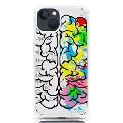 Brain Left Logic Language Science Iphone 13 Tpu Uv Print Case