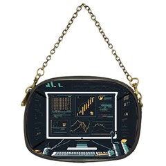 Remote Work Work From Home Online Work Chain Purse (one Side) by pakminggu