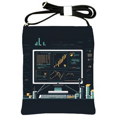 Remote Work Work From Home Online Work Shoulder Sling Bag by pakminggu