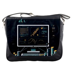 Remote Work Work From Home Online Work Messenger Bag by pakminggu