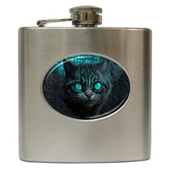 Angry Cat Fantasy Hip Flask (6 Oz) by pakminggu