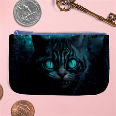 Angry Cat Fantasy Large Coin Purse by pakminggu