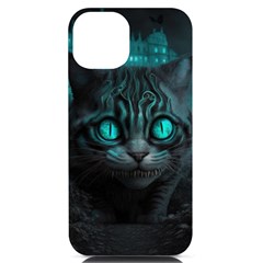 Angry Cat Fantasy Iphone 14 Black Uv Print Case