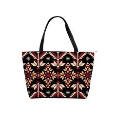 Vector Illustration Of Ukrainian Folk Seamless Pattern Ethnic Ornament Border Element Traditional Classic Shoulder Handbag by pakminggu