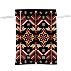 Vector Illustration Of Ukrainian Folk Seamless Pattern Ethnic Ornament Border Element Traditional Lightweight Drawstring Pouch (xl)