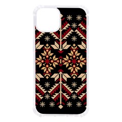 Vector Illustration Of Ukrainian Folk Seamless Pattern Ethnic Ornament Border Element Traditional Iphone 13 Tpu Uv Print Case by pakminggu