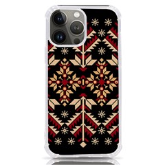 Vector Illustration Of Ukrainian Folk Seamless Pattern Ethnic Ornament Border Element Traditional Iphone 13 Pro Max Tpu Uv Print Case by pakminggu