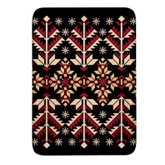 Vector Illustration Of Ukrainian Folk Seamless Pattern Ethnic Ornament Border Element Traditional Rectangular Glass Fridge Magnet (4 Pack) by pakminggu