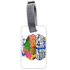 Brain Cerebrum Biology Abstract Luggage Tag (two Sides) by pakminggu