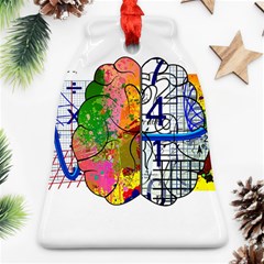 Brain Cerebrum Biology Abstract Ornament (bell) by pakminggu