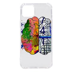 Brain Cerebrum Biology Abstract Iphone 14 Plus Tpu Uv Print Case by pakminggu