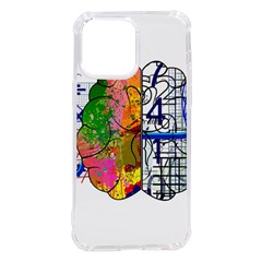 Brain Cerebrum Biology Abstract Iphone 14 Pro Max Tpu Uv Print Case by pakminggu