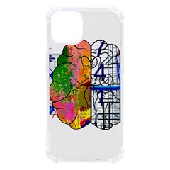 Brain Cerebrum Biology Abstract Iphone 13 Tpu Uv Print Case by pakminggu