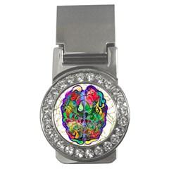 Brain Head Mind Man Silhouette Money Clips (cz)  by pakminggu