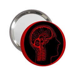 Artificial Intelligence Brain Think 2 25  Handbag Mirrors by pakminggu