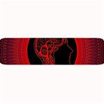 Artificial Intelligence Brain Think Large Bar Mat 32 x8.5  Bar Mat