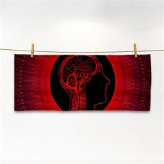 Artificial Intelligence Brain Think Hand Towel by pakminggu