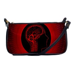 Artificial Intelligence Brain Think Shoulder Clutch Bag by pakminggu