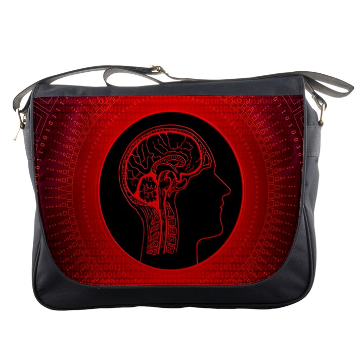 Artificial Intelligence Brain Think Messenger Bag