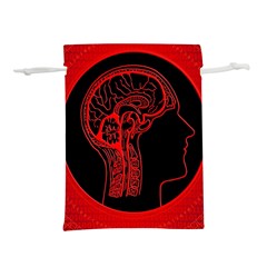 Artificial Intelligence Brain Think Lightweight Drawstring Pouch (l) by pakminggu